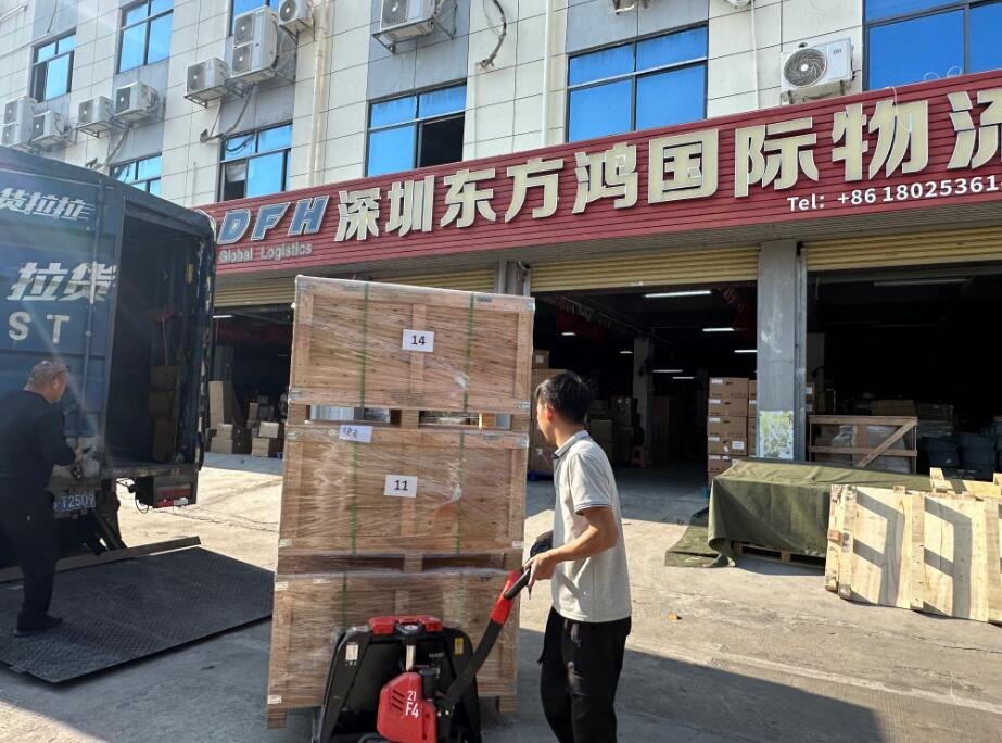 Shipment ready for dispatch